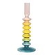 thumbnail image 3 of Candelabro de cristal, candelabro de pilar, florero, candelabro Retro nórdico para decoración del hogar de vacaciones, decoración de fiesta y boda estilo E, 3 of 10