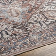 thumbnail image 5 of Mark&Day Washable Rugs, 8x10 Liebenthal Traditional Rust Area Rug, Orange Blue Ivory Carpet for Living Room, Bedroom or Kitchen (7'10" x 10'2", Machine Washable), 5 of 6