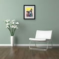 thumbnail image 3 of Matted art under acrylic in a black frame, 3 of 3