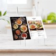 thumbnail image 4 of Acrylic Cookbook Holder Recipe Book Holder Recipe Holder Recipe Book Display Rack for Kitchen Counter, 4 of 5