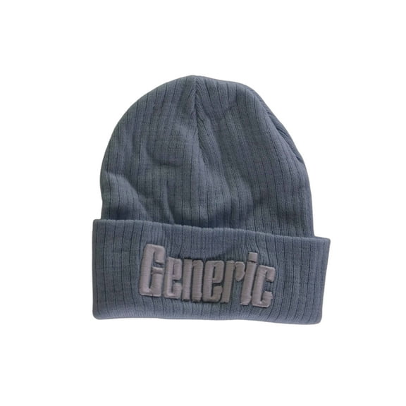 Blue Knit Generic Beanie - Hat