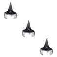 thumbnail image 2 of yingyy Exquisite Witch Hat For Halloween Cosplay Party Supplies Durable And Not Easy black 3Set, 2 of 6
