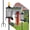 Clear, variant on 4 Pack Glass Citronella Torches, 16 oz Garden Torches for Outside with 3-Prong Grounded Stake, 55 inch Outdoor Clear Glass Flame Light Torch for Yard, Patio, Deck, Garden, Party, Landscape