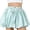 j8-Mint Green, variant on Girls Skirts Casual Summer Solid Color Elastic Waist A Line Pleated Skirt Built In Shorts Kids Cute Comfortable Fashion Versatile Daily Skorts,9-10 Years