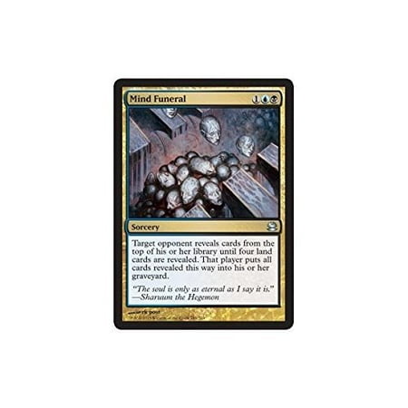 Masters Single Card - - Mind Funeral - Modern Masters, A single individual card from the Magic: the Gathering (MTG) trading and collectible card game (TCG/CCG). Ship from US