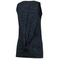 thumbnail image 3 of Women's New Era Navy Cleveland Guardians Space-Dye Active Tank Top, 3 of 3