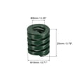 thumbnail image 2 of 3D Printer Die Spring, 2 Pack 18mm OD 20mm Long Spiral Stamping Compression Green, 2 of 6
