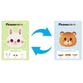 thumbnail image 5 of PicassoTiles 120PCS Magnetic Animal Sticker Puzzle Book & Drawing Board Set, Educational STEM Learning Activity Toy for Kids, Early Education Gift, 5 of 6