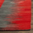 thumbnail image 3 of SAFAVIEH Kilim KLM819C Handwoven Red / Charcoal Rug, 3 of 5