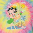 thumbnail image 4 of Wild Bobby Betty Boop Island Girl Paradise Betty Boop Tie-Dye T-Shirt, Dayglo, Medium, 4 of 4
