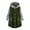Army Green womens coat, variant on up to 60% off Gifts wycnly Womens Plush Coat Plush Overcoat for Women Fashion Color Patchwork Button Down Hooded Sweatshirt Outwear Cozy Fuzzy Fleece Coats with Pocket Winter Plush Coat