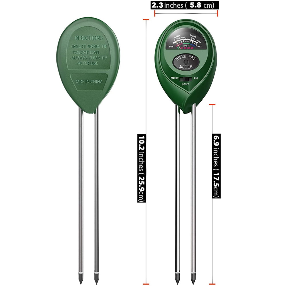Fold Scissors Bud & Leaf Trimmer Set by Include Pruner pancellent 12 in 1 Soil Meter 3-in-1 Moisture Sensor/Sunlight/pH,9pcs Bonsai Tools Mini Rake 