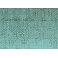 thumbnail image 1 of Ahgly Company Indoor Rectangle Oriental Light Blue Modern Area Rugs, 7' x 10', 1 of 4