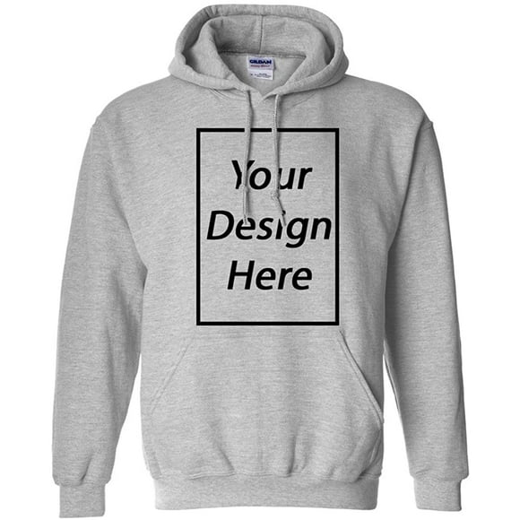 JOOCAR Add Your Own Text and Design Custom Personalized Sweatshirt Hoodie
