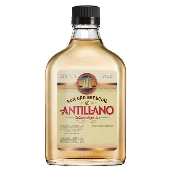 Pack de 6 Ron Antillano Oro 250 ml