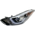 thumbnail image 4 of CAPA For 13-16 Elantra Front Headlight Headlamp w/LED Position Lamp Driver Side, 4 of 5