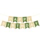 thumbnail image 1 of Suministros para fiestas de cumpleaños, diseño de cristal, color verde frijol, feliz cumpleaños, 1 of 1