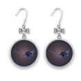 thumbnail image 1 of Zodiac Chinois Intelligent Vitalité Intelligence Boucles d'Oreilles Goujon Goutte Crochet Percé, 1 of 3