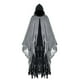 thumbnail image 1 of Disfraz de Halloween Horror Grim Reaper para hombre, disfraz de bruja con capa aterradora para hombre y mujer, capa con capucha para adultos, accesorios de cosplay (negro), 1 of 8