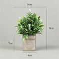 thumbnail image 6 of Grandest Birch Artificial Plant with Flower Pot Eye-catching Plastic Wedding Flower Arrangement for Home Artificial Plant, 6 of 8