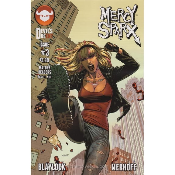 Mercy Sparx (3rd Series) #3A VF ; Devil's Due Comic Book
