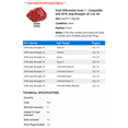 thumbnail image 2 of Front Differential Cover 1 - Compatible with 2018 Jeep Wrangler JK 3.6L V6 - Autopart Premium, 2 of 2