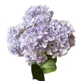 thumbnail image 2 of NANDIYNZHI Plastic Artificial Flower Purple Durable for Home, Silk Flower Stem, Faux Hydrangea Bouquet, Fake Floral Arrangement, Table Decoration Pick, Wedding Centerpiece Decor, 2 of 9