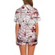 thumbnail image 3 of MKLEKYY Conjunto De Pijama De Mujer Casual Con Pantalones Cortos, 3 of 4