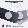 thumbnail image 2 of Magnetic Wireless Charger Fast Apple Mag-Safe Charger for iPhone 16 Pro Max/16 Pro/iPhone 15Pro Max/15 Plus/14/13/12/AirPods 3/2/Pro/Pro 2 Magnet Charging, 2 of 7