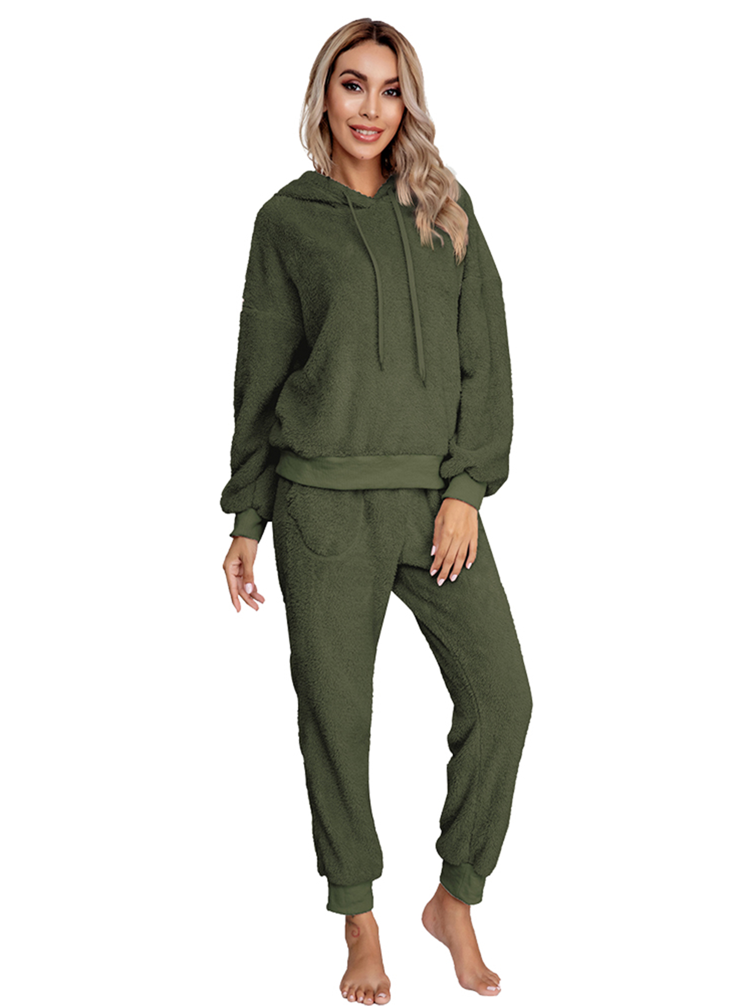 Details about &nbsp;Jammies Designer Hood Hunter Green