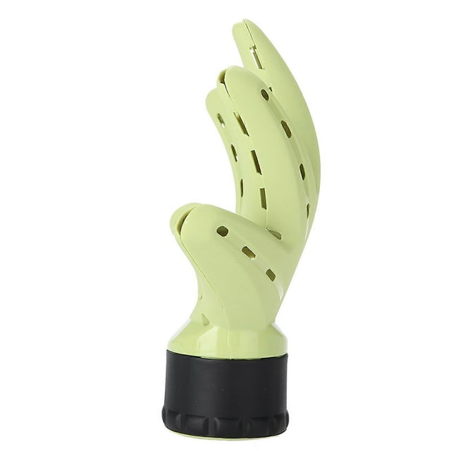 Palm shaped Hair Dryer Air Diffuser Professional Hairdressing Hair Dryer Accessory Green