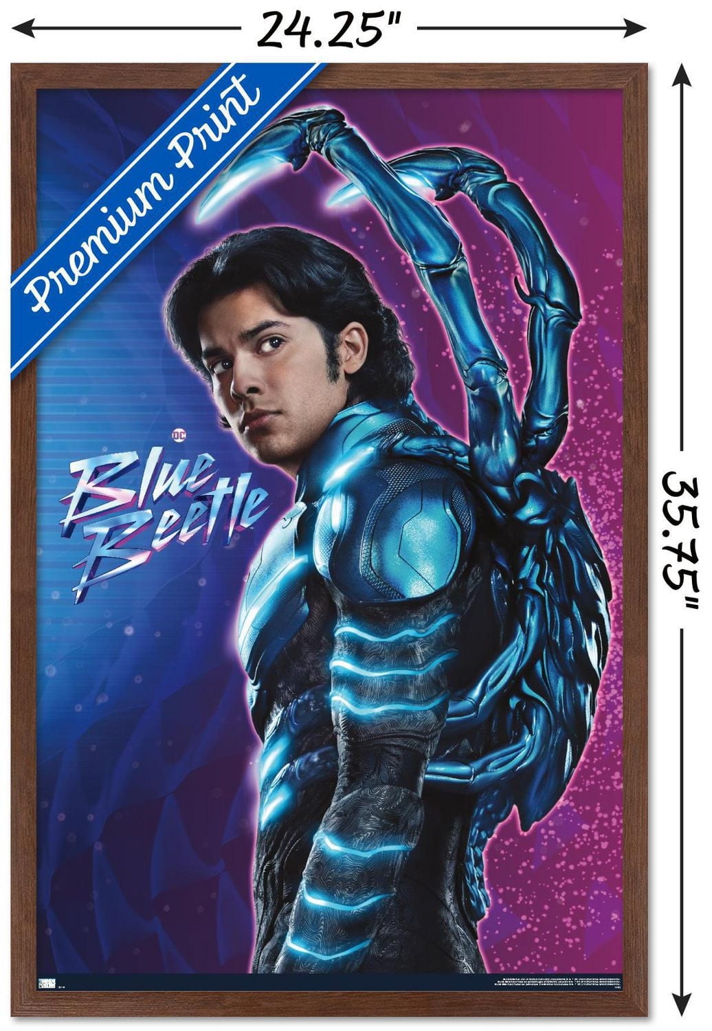 DC Comics Movie Blue Beetle - Jaime Reyes Wall Poster, 22.375" x 34"