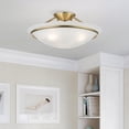 thumbnail image 4 of Livex Lighting - Newburgh - 3 Light Semi-Flush Mount In Transitional Style-7, 4 of 9