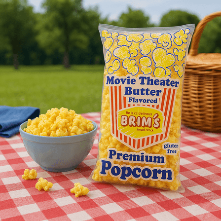 Movie Theater Butter Flavored Premium Popcorn, 8 oz Bag