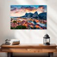 thumbnail image 2 of Elephant Stock Croatian Paradise Sunset Wall Art - Horizontal Canvas Wall Art - Living Room Wall Decor - City Canvas - Gray And Orange Decor - 24" x 16", 2 of 4