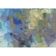 thumbnail image 2 of wall26 - Art Abstract Acrylic Blue Background with Beige and Violet Blots - Removable Wall Mural | Self-Adhesive Large Wallpaper - 100x144 inches, 2 of 5