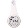thumbnail image 1 of Waterproof wall clock for bathroom with anti-fog suction cup, 1 piece, 1 of 2