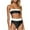 Black, variant on BeAi High Cut Swimsuits for Women One Piece Ladies Bathing Suits One Piece Swim Shorts for Women Swimwear High Waist 2 Piece Sexy Beachwear Women Scoop Neck Racerback Previous Orders