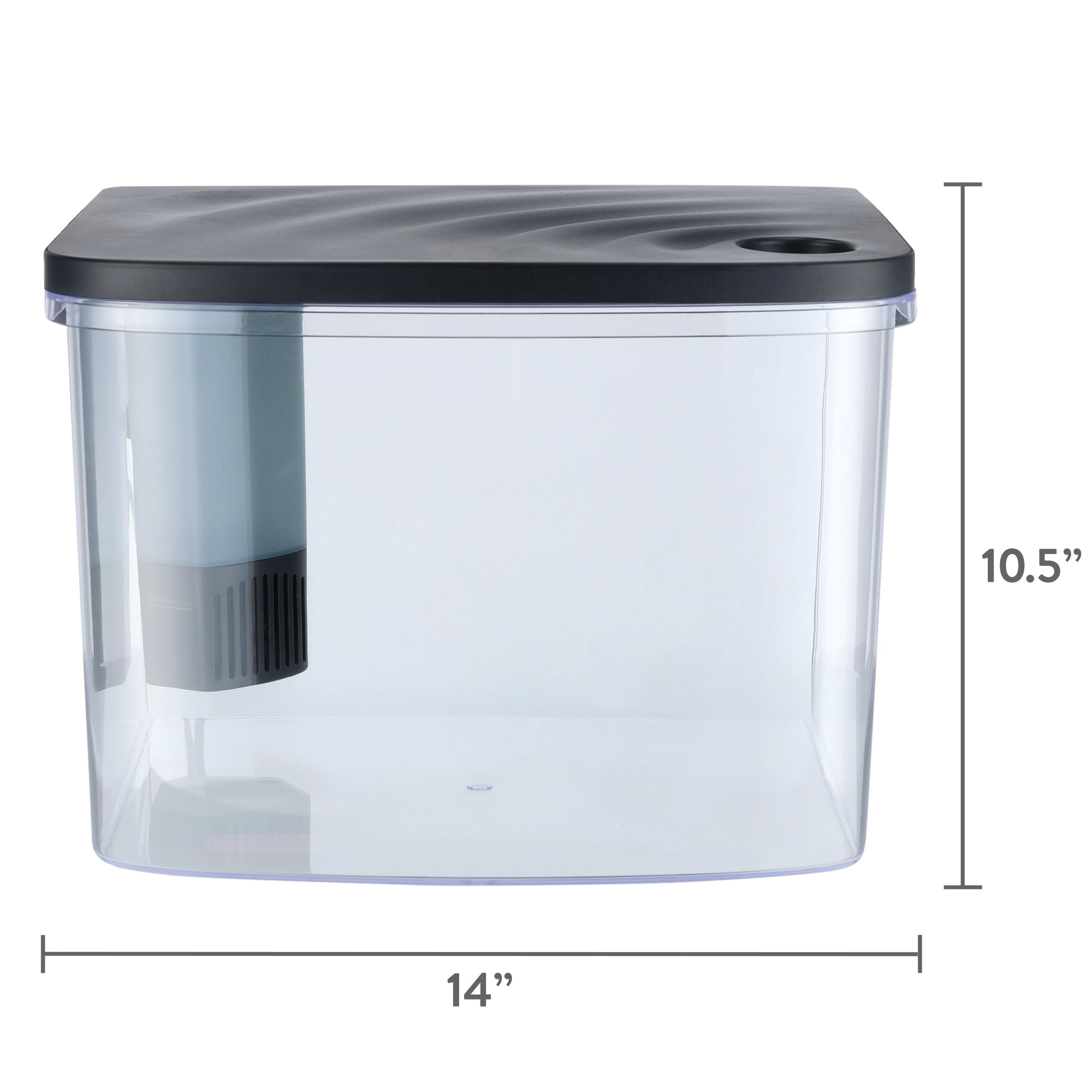Vibrant Life 5-Gallon Bow-Front Glow/White Aquarium Starter Kit