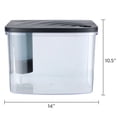 thumbnail image 6 of Vibrant Life 5-Gallon Bow-Front Glow/White Aquarium Starter Kit, 6 of 7