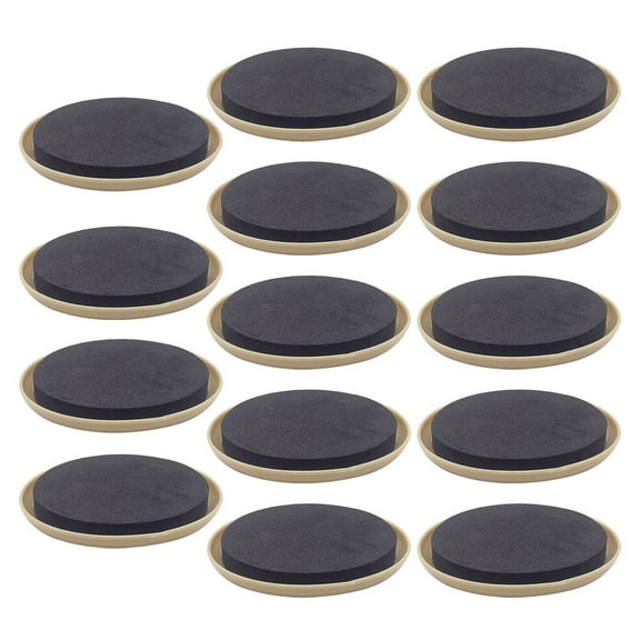 WORGEOUS 16 Pcs Furniture Glides Heavy Duty Leg Sliders for Moving Chairs Tables Sofas