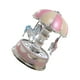 thumbnail image 5 of WORGEOUS Luxury Carousel Music Box 3 caballos rotar la luz LED Rotación luminosa (rosa), 5 of 7