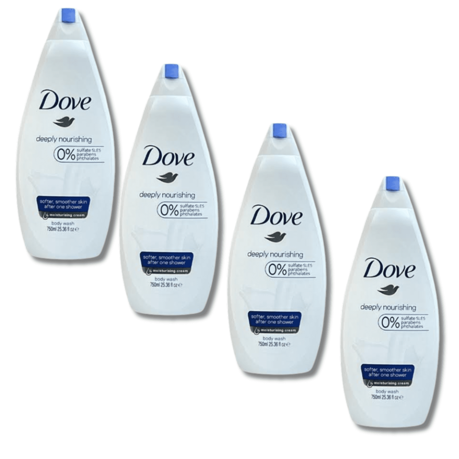 Dove Deeply Nourishing Shower Gel 15.2 fl oz / 450 ml – 3-Pack