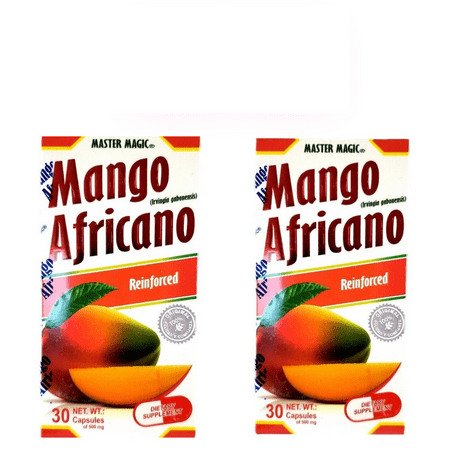 Mango Africano 500 mg 60 Capsulas Pack of 2