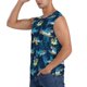 thumbnail image 3 of Balery Cartoon Surfer Sharks Camisetas sin mangas para hombre, absorbe la humedad y protege contra el mal olor.-Small, 3 of 7