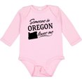 thumbnail image 3 of Inktastic Someone in Oregon Loves Me Boys or Girls Long Sleeve Baby Bodysuit, 3 of 5