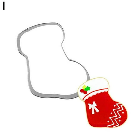 

1x Christmas Tree Cookies Cutters Steel Biscuit Cutters Decor Cookies DIY N6Z6