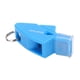 thumbnail image 5 of Silbato de plástico con sonido nítido para exteriores, silbato de baloncesto con cordón y clip para el dedo, color azul claro, 5 of 10