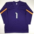 thumbnail image 4 of Autographed/Signed Hope Solo Purple Long Sleeve Soccer Team USA World Cup Jersey JSA COA, 4 of 4