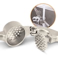 thumbnail image 4 of Cheer Collection Heavy Duty Garlic Crusher with Ergonomic Handle and Easy Clean Press Chamber, 4 of 7
